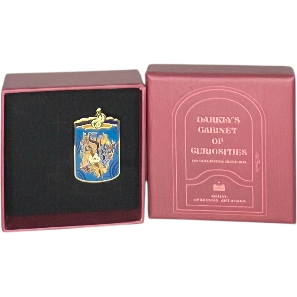 Darkly Bookish Box Salt Kiss Cabinet of Curiosities Pin - October 2024